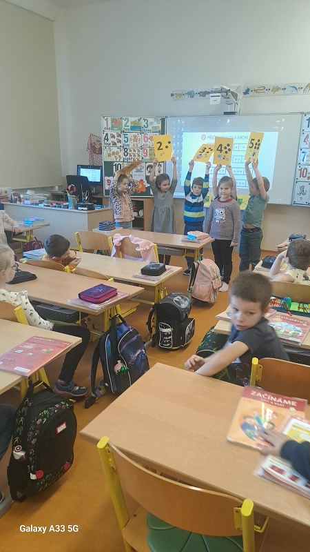 Předškoláci v ZŠ TGM