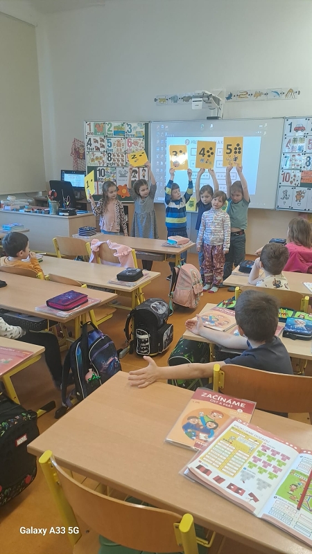 Předškoláci v ZŠ TGM