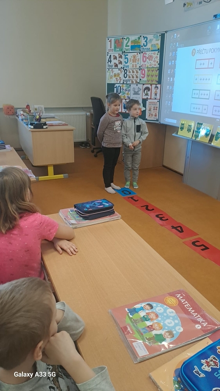 Předškoláci v ZŠ TGM