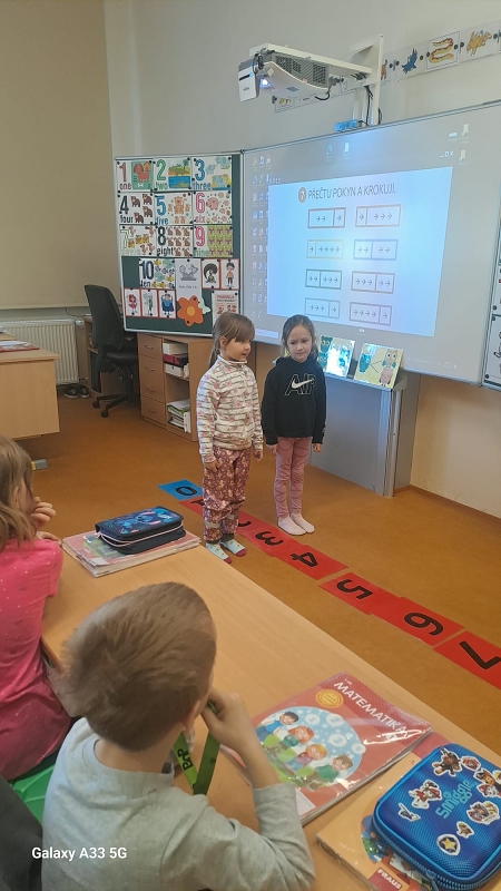 Předškoláci v ZŠ TGM