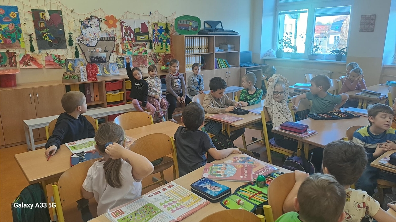 Předškoláci v ZŠ TGM