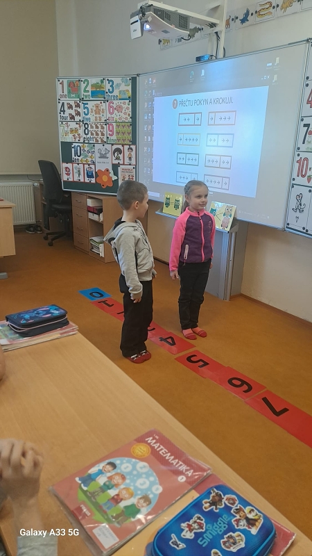 Předškoláci v ZŠ TGM