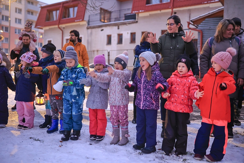 Rozsvěcování stromečku 2025