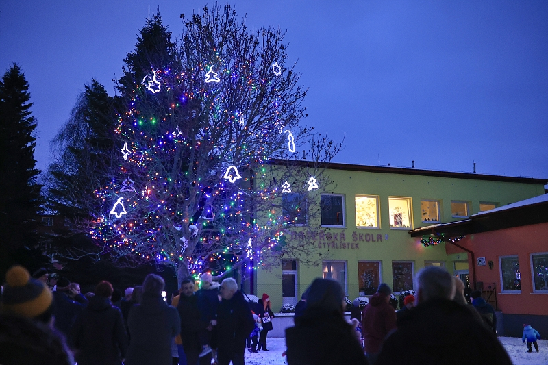 Rozsvěcování stromečku 2025