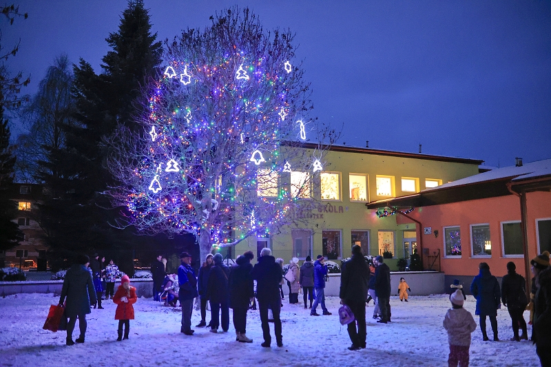 Rozsvěcování stromečku 2025