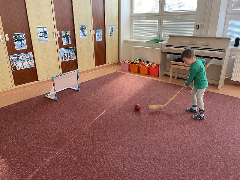 Myšky poznávají zimní sporty