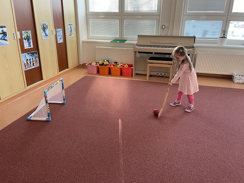 Myšky poznávají zimní sporty