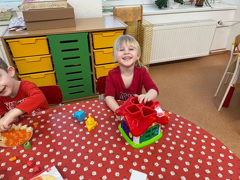 Myšky se učí o těle