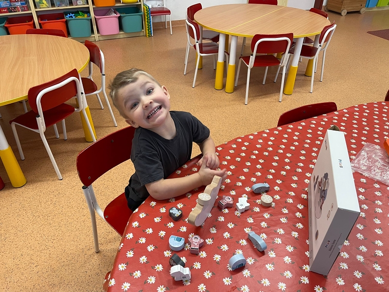 Myšky se učí o těle