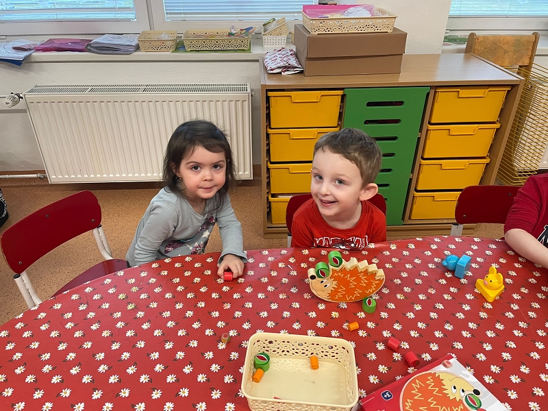 Myšky se učí o těle