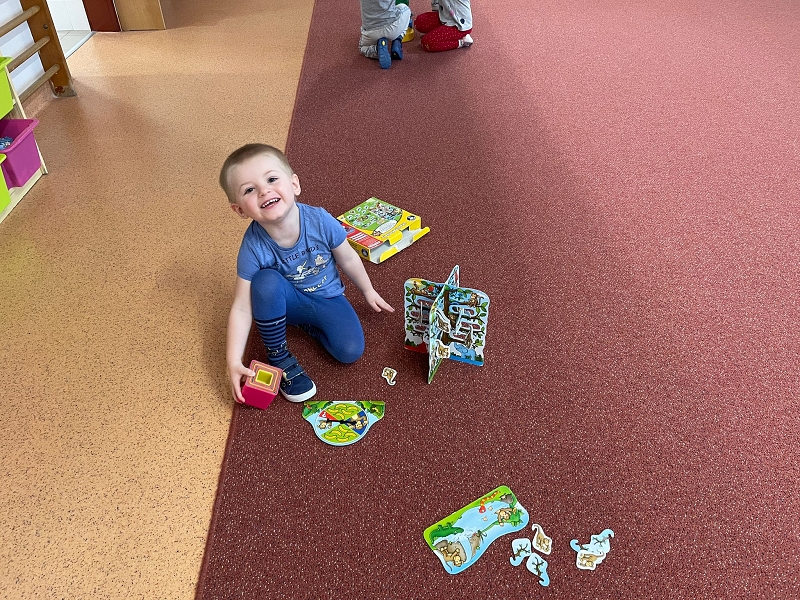 Myšky se učí o těle