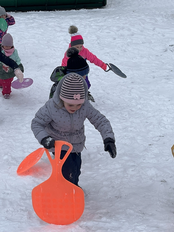 Zimní radovánky u Zajíčků