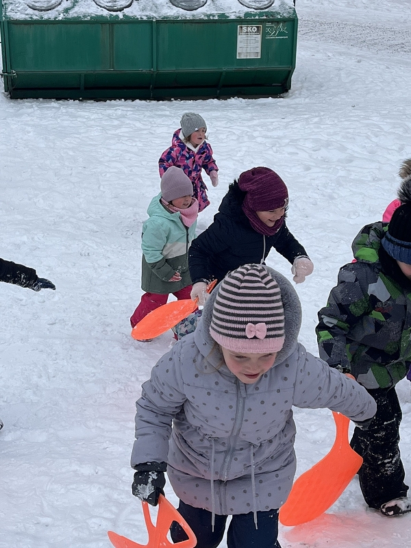 Zimní radovánky u Zajíčků