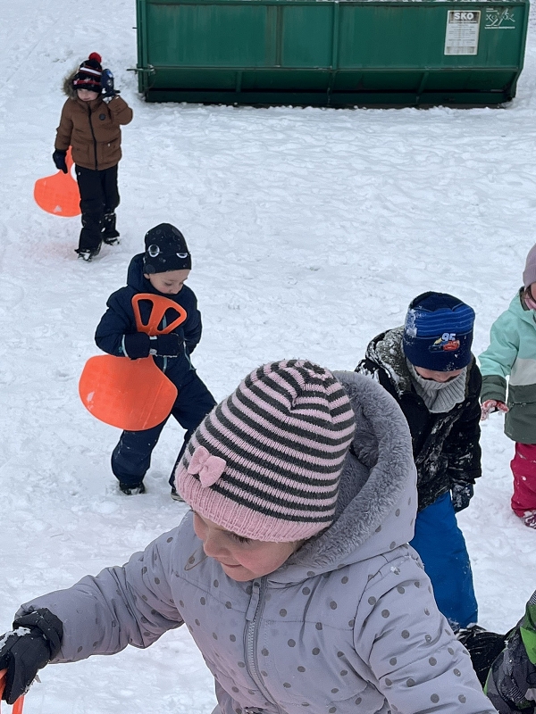 Zimní radovánky u Zajíčků