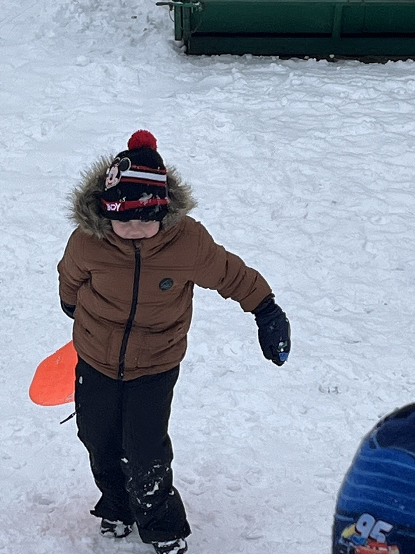 Zimní radovánky u Zajíčků