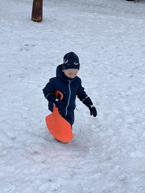 Zimní radovánky u Zajíčků