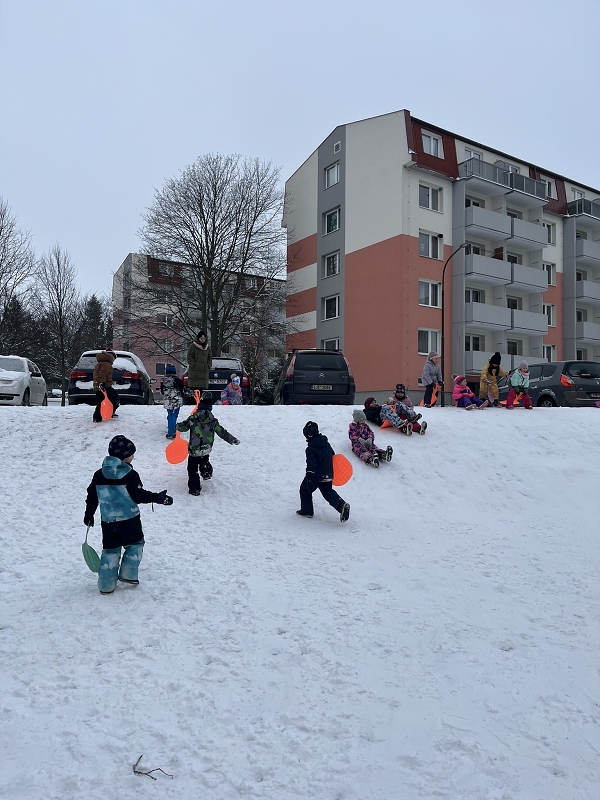 Zimní radovánky u Zajíčků