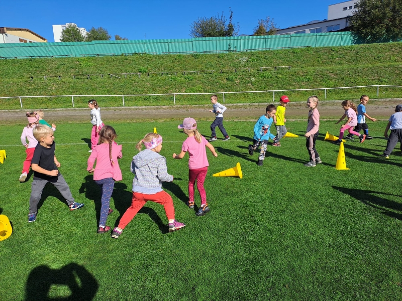 MŠ Korálky - Sportovní dopoledne