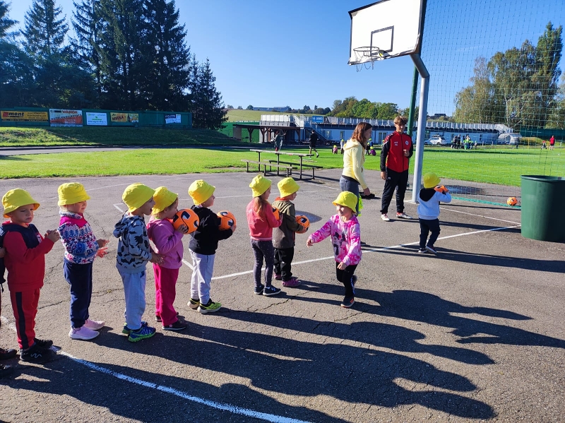 MŠ Korálky - Sportovní dopoledne