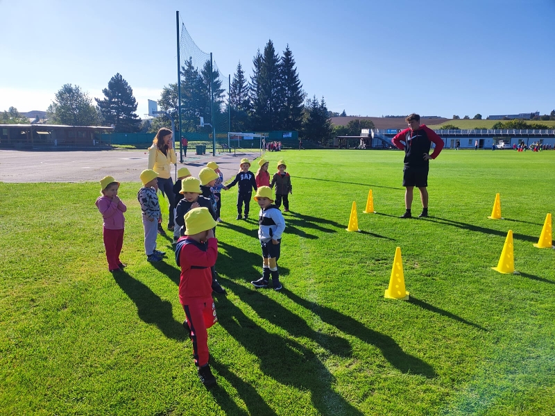 MŠ Korálky - Sportovní dopoledne