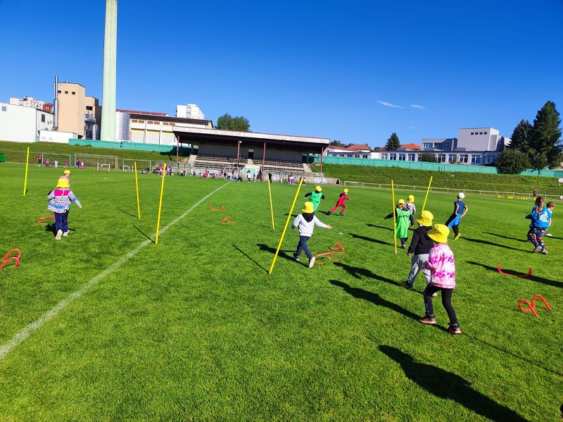 MŠ Korálky - Sportovní dopoledne