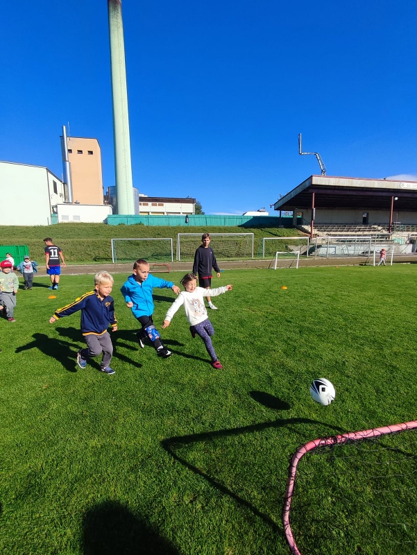 MŠ Korálky - Sportovní dopoledne