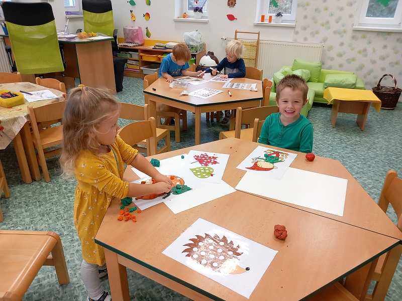 Skřítek Podzimníček u Zeleňásků