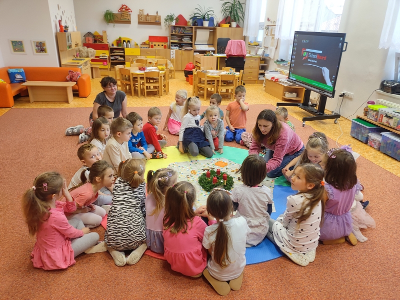 Adventní čas ve třídě Žluťásků