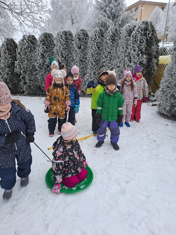 MŠ Korálky - Zimní olympiáda 21.1.2025