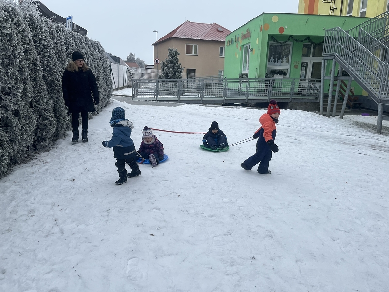 MŠ Korálky - Zimní olympiáda 21.1.2025