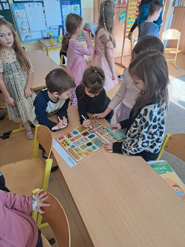 Návštěva na ZŠ TGM - předškoláci