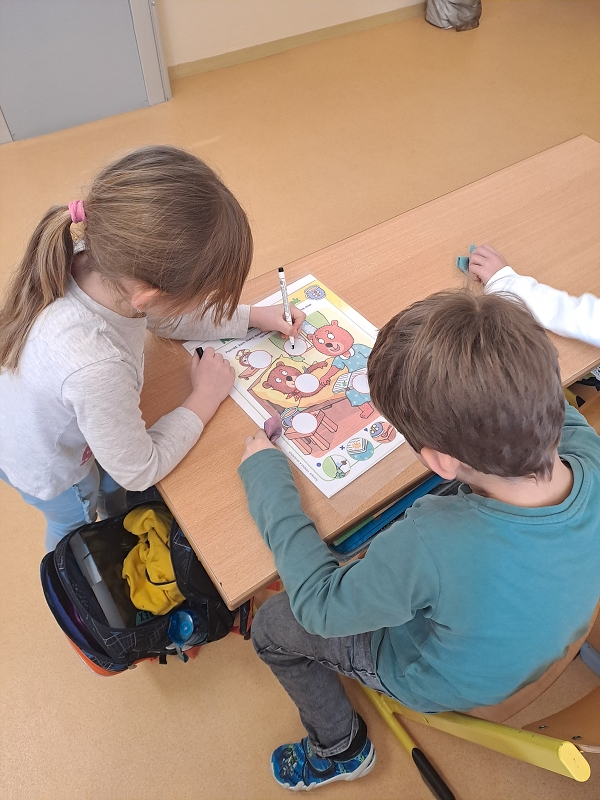 Návštěva na ZŠ TGM - předškoláci