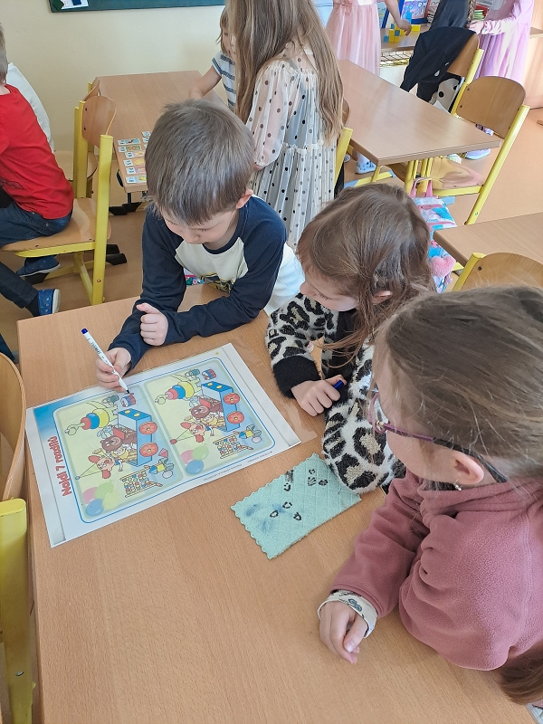 Návštěva na ZŠ TGM - předškoláci