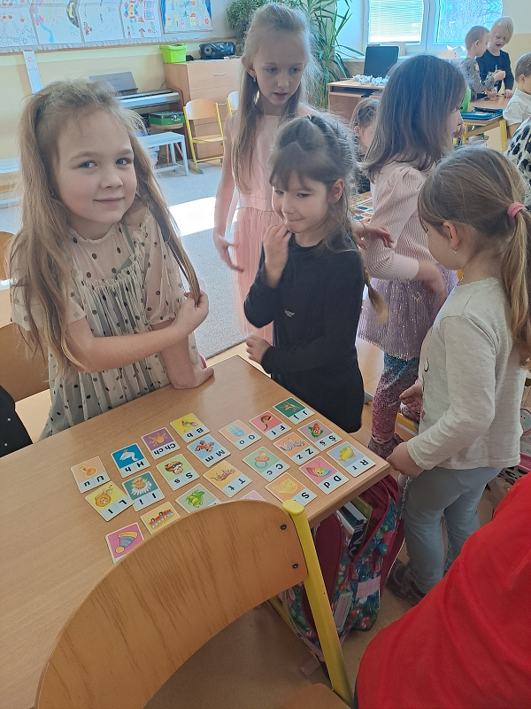 Návštěva na ZŠ TGM - předškoláci
