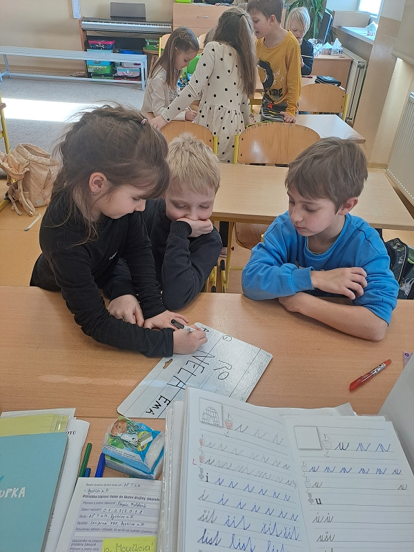 Návštěva na ZŠ TGM - předškoláci