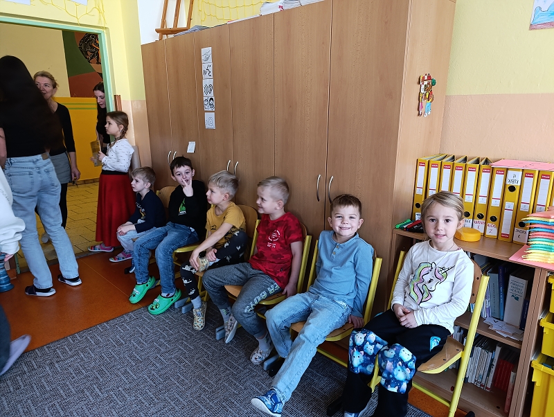 Návštěva na ZŠ TGM - předškoláci