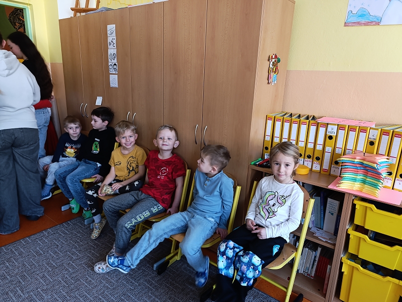 Návštěva na ZŠ TGM - předškoláci