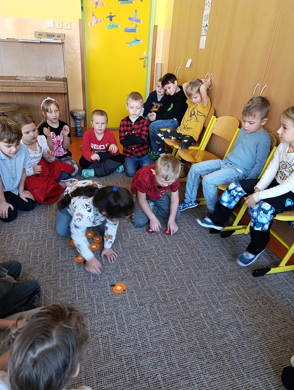Návštěva na ZŠ TGM - předškoláci