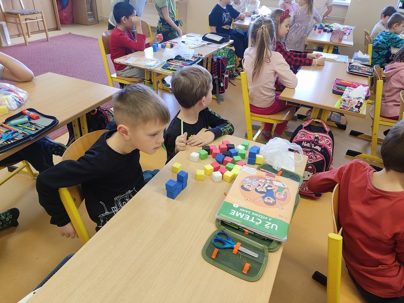 Návštěva na ZŠ TGM - předškoláci