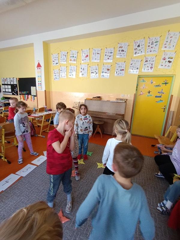 Návštěva na ZŠ TGM - předškoláci