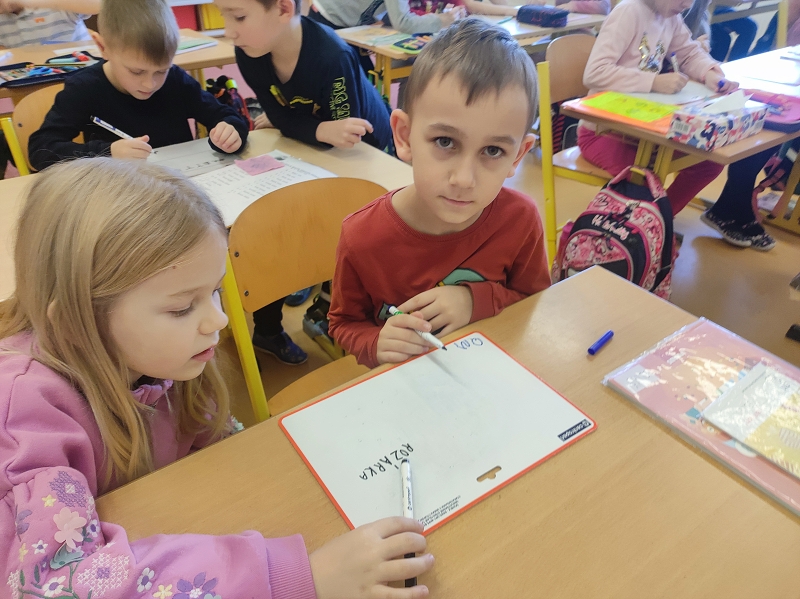 Návštěva na ZŠ TGM - předškoláci
