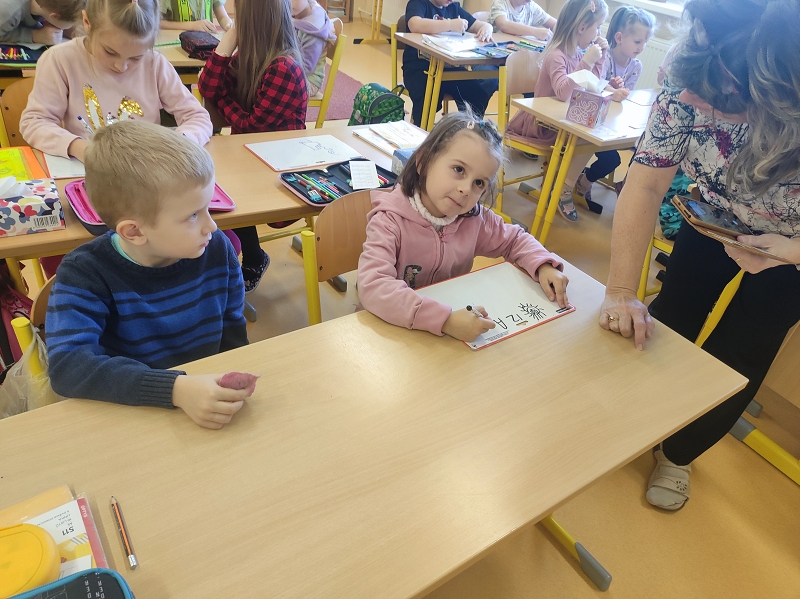 Návštěva na ZŠ TGM - předškoláci