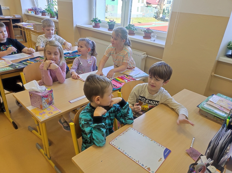 Návštěva na ZŠ TGM - předškoláci