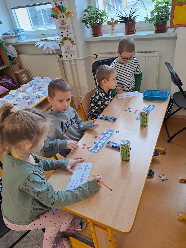 Návšteva předškoláků na ZŠ Nádražní