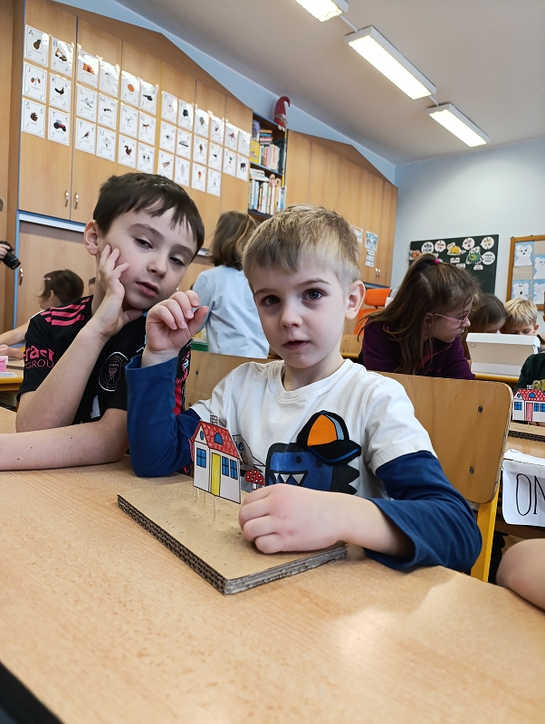 Návšteva předškoláků na ZŠ Nádražní