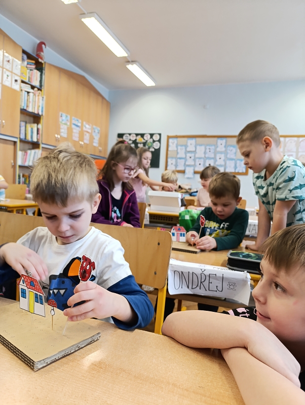 Návšteva předškoláků na ZŠ Nádražní