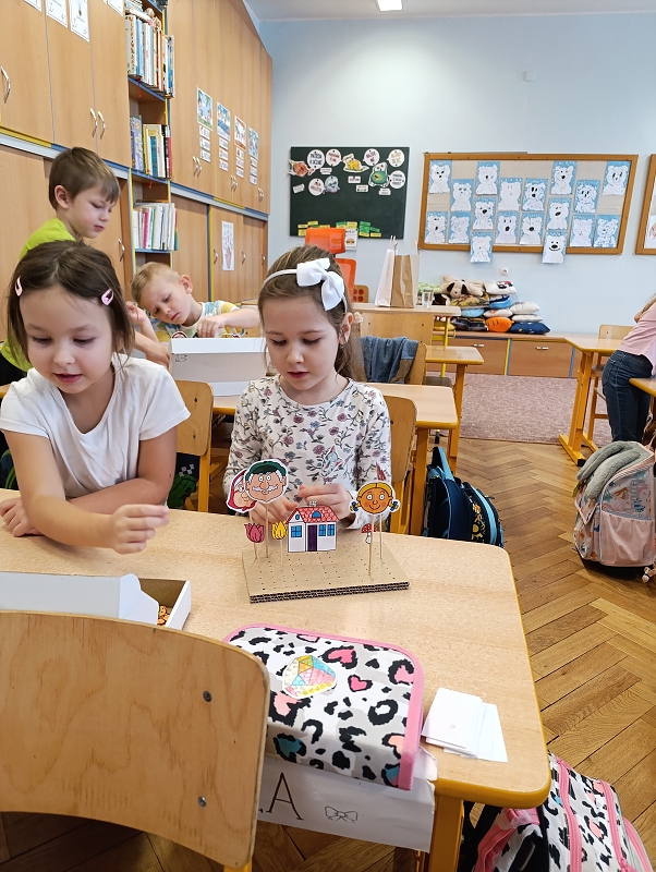 Návšteva předškoláků na ZŠ Nádražní