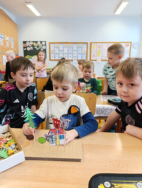 Návšteva předškoláků na ZŠ Nádražní