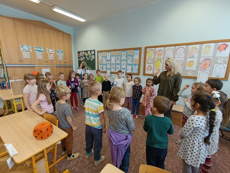 Návšteva předškoláků na ZŠ Nádražní