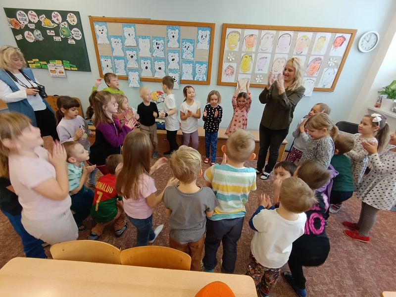 Návšteva předškoláků na ZŠ Nádražní